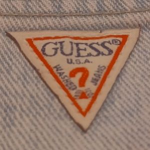 Vintage Guess Jeans Lightwash made in mexico
